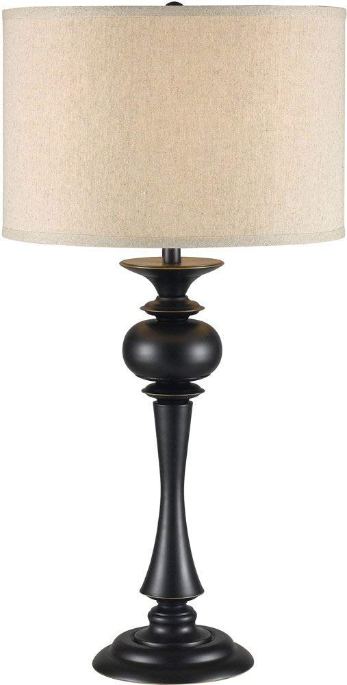 Kenroy Home Fly Rod Table Lamp - Rustic Fishing Theme With Oil Rubbed Bronze Finish