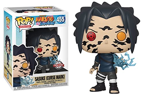 Figurine Naruto Shippuden Sasuke Curse Mark Exlusive Pop 10cm - vue 2