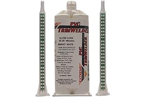 PVC TrimWelder Glue 50ml Cartridge and 2 Qwik Mixers