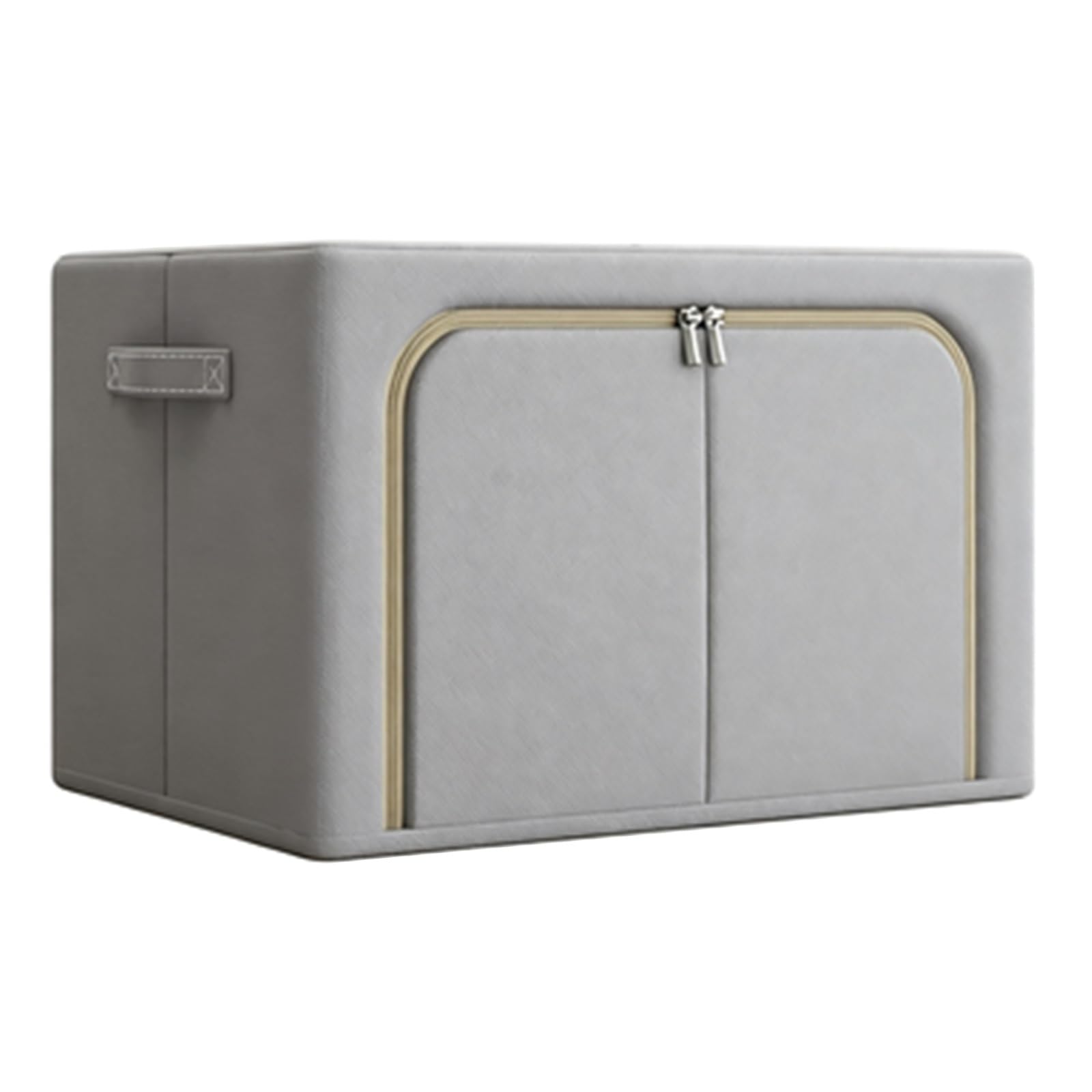JRSIUNH Storage Basket with Lid, Fabric Storage Box