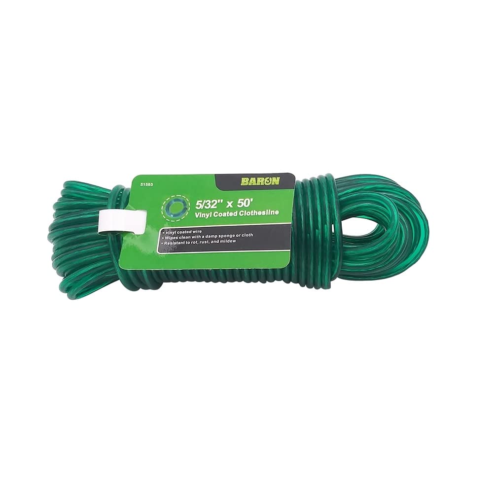 BARON MFG Clothesline Green VC NO5X50FT 51503