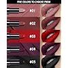 Nude Pink Lipstick Long Lasting for Women, Hydrating Matte Velvet Lip Gloss Nude Liquid Lipstick Intense Lip Color Non Stick Smudge-Proof & Waterproof Lipgloss Bold Glow Goth Lip Stick Makeup-01