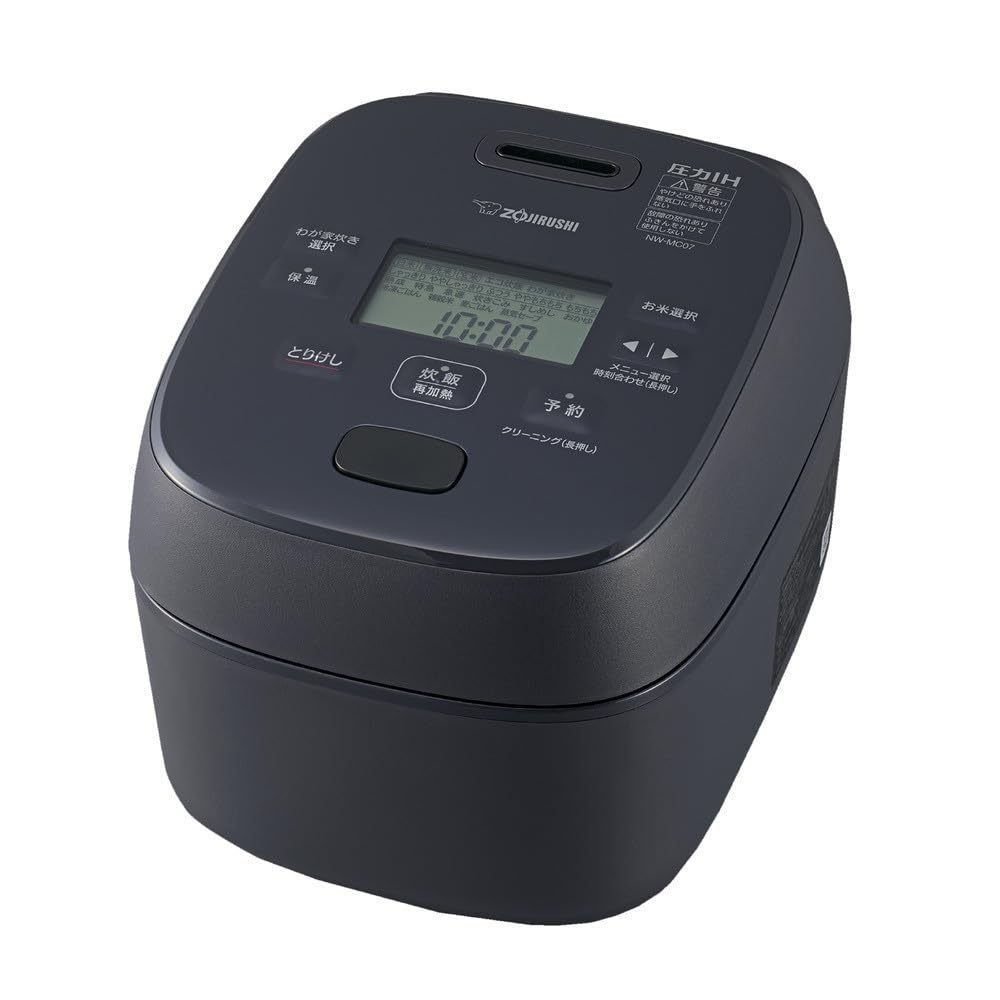 Amazon | 象印マホービン 炊飯器 4合炊き スレートブラック NW-MB07-BZ