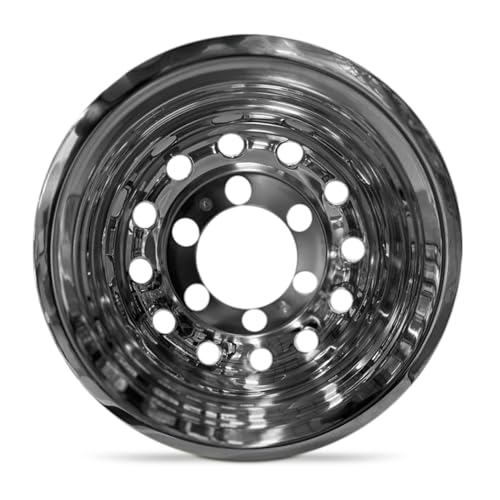 New 16 Inch Rim Simulators for 2015-2024 Ford Transit 350 - Set of 2 Rear & 2 Front Silver Wheel Covers