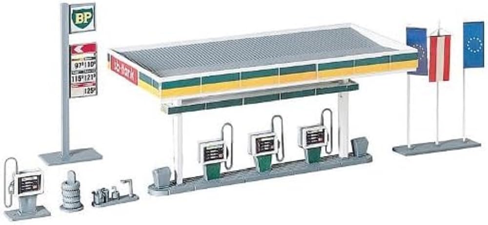 FALLER 130346 - Petrol Pillars, Covered