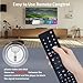 TCNOUMT RC3214801/03 Grundig Smart LCD TV Remote Control Replacement RC3214801 03 TS1187R TS1187R-5 TS1187R-6 XPS187 RC321480103 Grundig Universal Remote Control for TVs