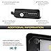 VIPMOTOZ Full LED License Plate Light Tag Lamp Housing Assembly Replacement For Dodge Charger Challenger Chrysler 300 Jeep Compass - 6000K Diamond White, 1-Piece Kit