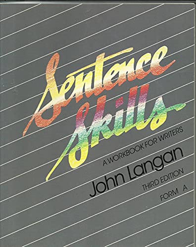 Sentence skills: A workbook for writers 0070363056 Book Cover