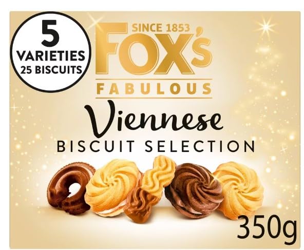2 x Fabulous Biscuit Selection 350G Delicious Tasty And Twisty Treat Gift Hamper For Birthday,Christmas,Easter,New Year