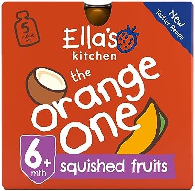 Ella's Kitchen The Orange One Food, 5 x 90g