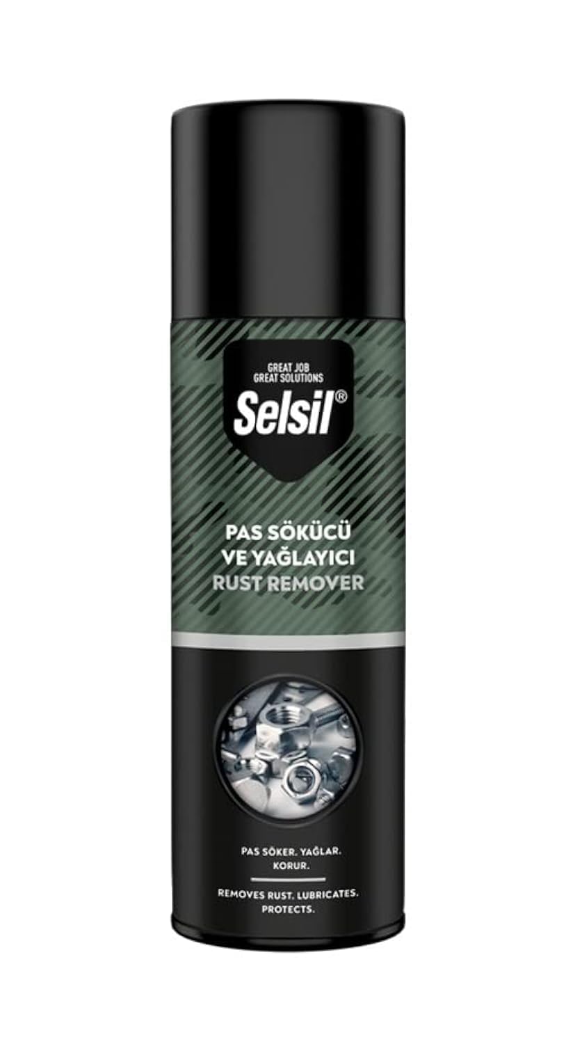 Selsil Środek do usuwania rdzy i smaru w sprayu, 400 ml, 1 sztuka