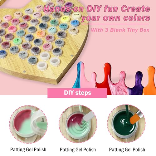Kit de Gel para Uñas con 57 Colores Ombre y Herramientas miniatura 4