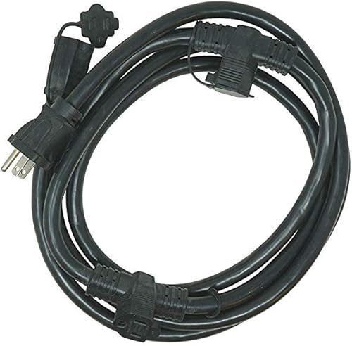 Cable de extensión de Woods 3130143STW bloque de energía de tres fuentes
