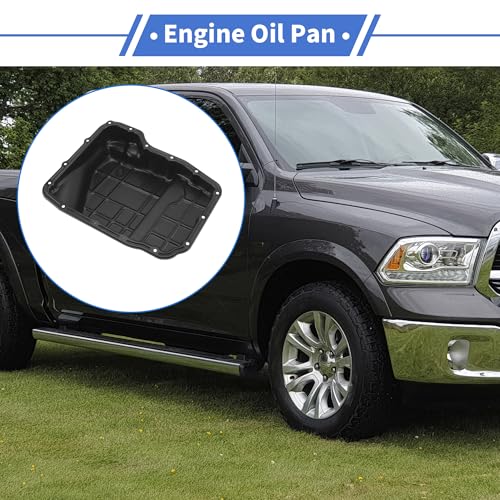 Cárter de aceite Ram 1500 transmisión automática aluminio 2002-2010 2