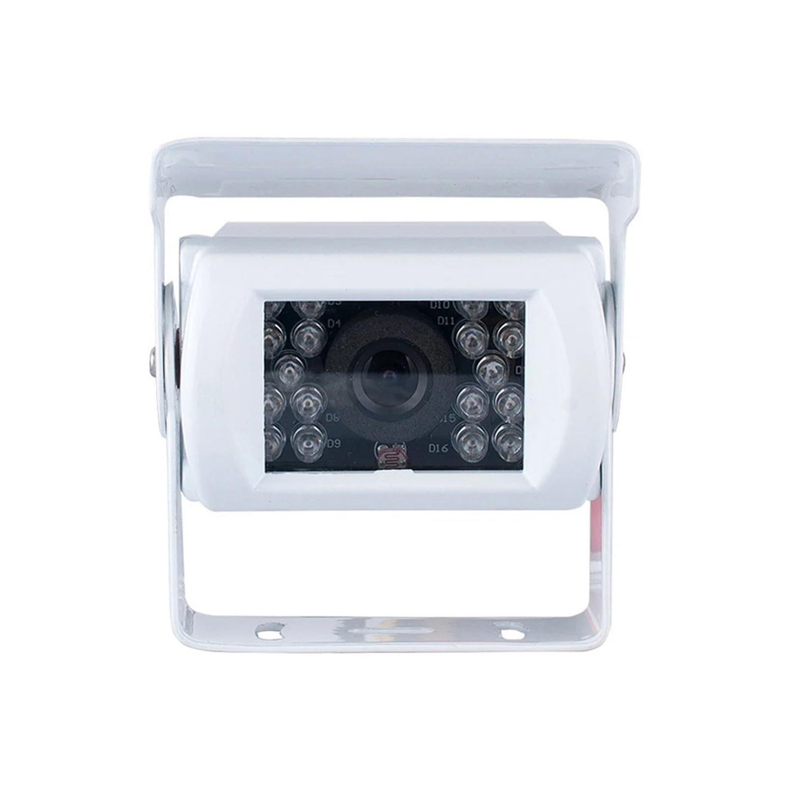 Telecamera Backup Per Rimorchio/pickup/camper Telecamera Retromarcia Per Camion Bianca Telecamera Posteriore Per Veicoli Con Visione Notturna A 18 LED IR Resistente Telecamere Di Retromarcia(Without l Telecamera Backup Per Rimorchio/pickup/camper Telecamera Retromarcia Per Camion Bianca Telecamera Posteriore Per Veicoli Con Visione Notturna A 18 LED IR Resistente Telecamere Di Retromarcia(Without l