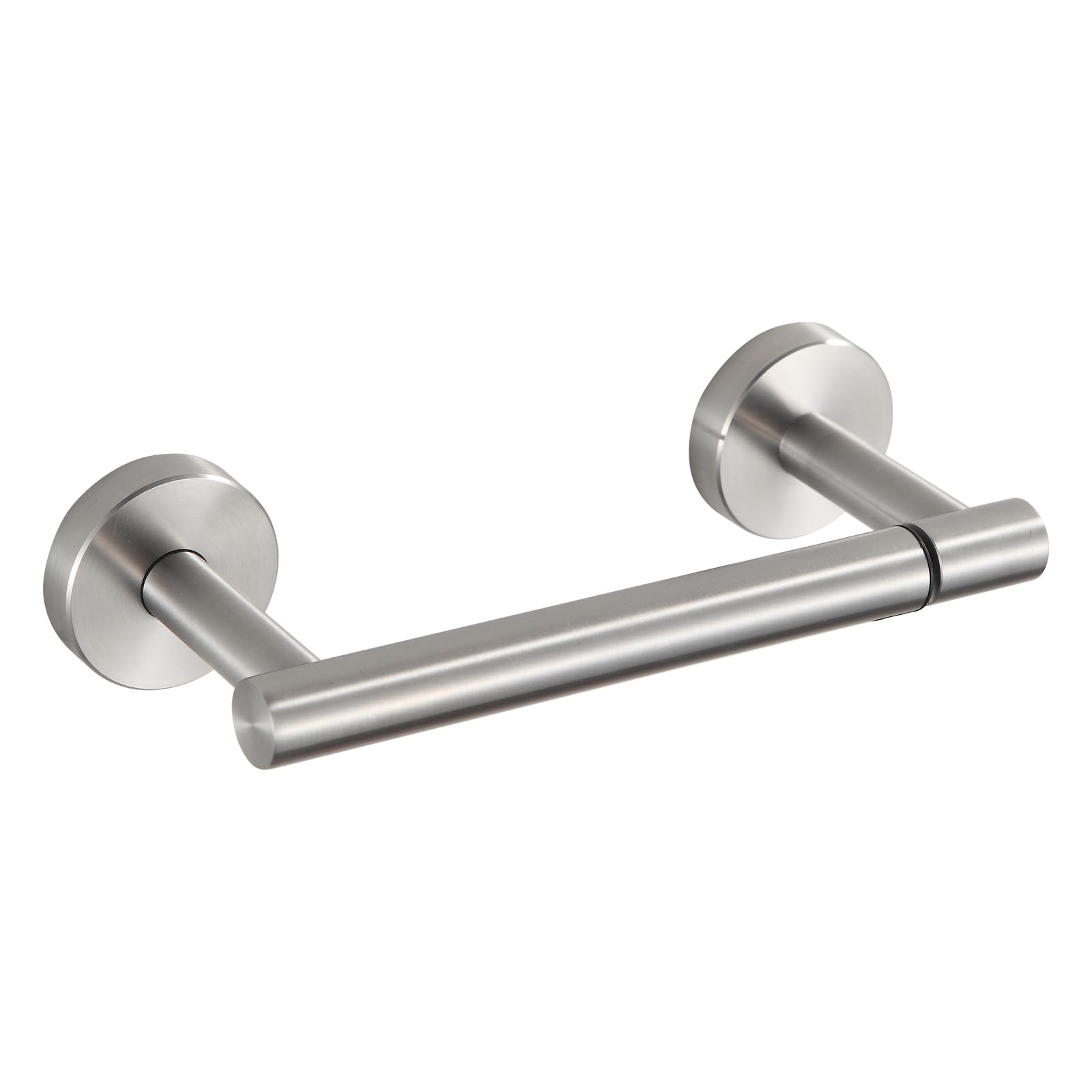 BGL Toilet Paper Holder Brushed Nickel Wall Mount, Brush Nickel Bathroom Toilet Paper Holder Brushed Nickel SUS 304 Stainless Steel, Double Post Pivoting Toilet Paper Roll Holder for Bathroom RV