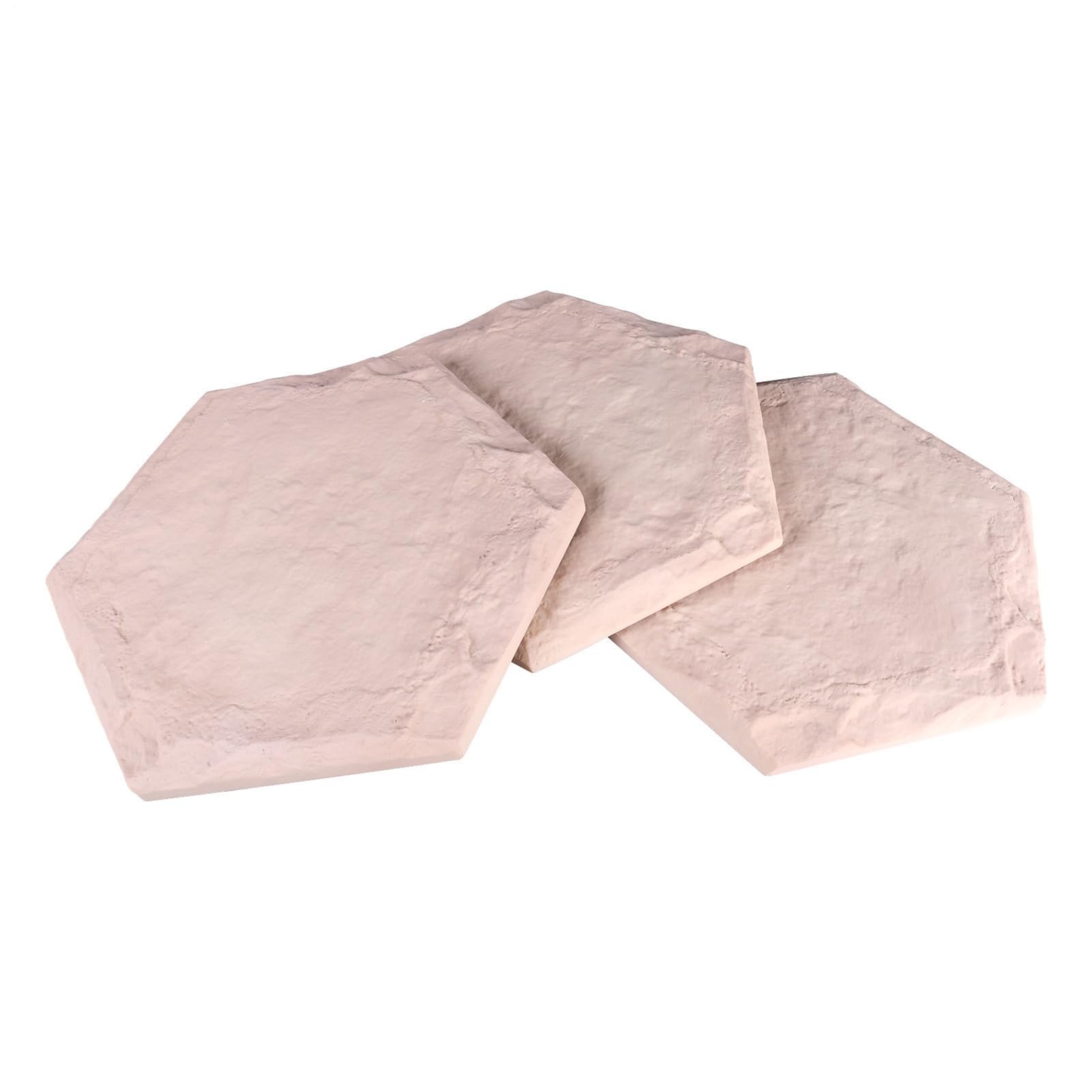 Juego de 4 piedras decorativas para el jardín, con estaca para el jardín, juego de 4 estribos de resina, para césped y parterres, un bonito diseño de jardín