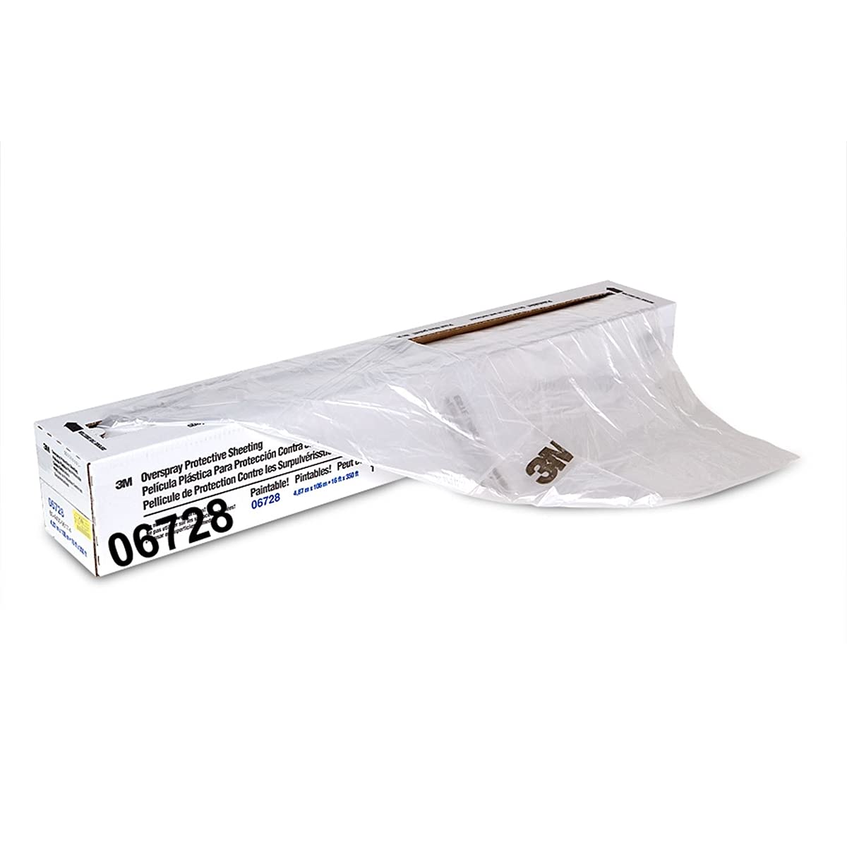 3M Folia ochronna Overspray 16' X 400Ft 1Roll/Cs