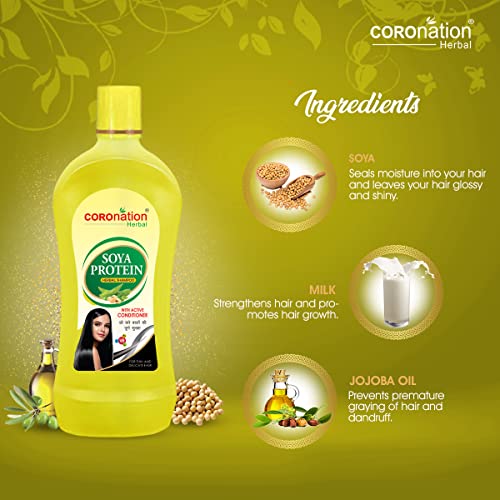 Image of COROnation Herbal Soya Protein Shampoo (500 ml)