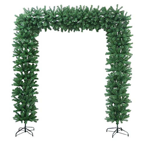 Mr Crimbo Tree Arch Traditional Christmas Green Decoration 240cm x 140cm