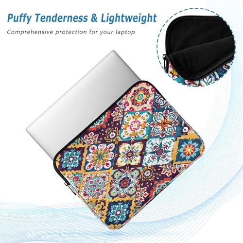 Funda para portátil 13-14 pulgadas impermeable con patrón geométrico miniatura 5