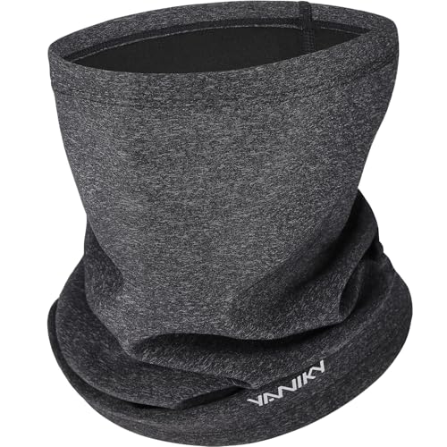 YANIKY Loopschal Multifunktionstuch Winddicht Schlauchschal Neckwarmer Herren Ski Gesichtsschutz Halstuch Thermal Fleece Sportschal Halswärmer für Skifahren Fahrrad Jogging...