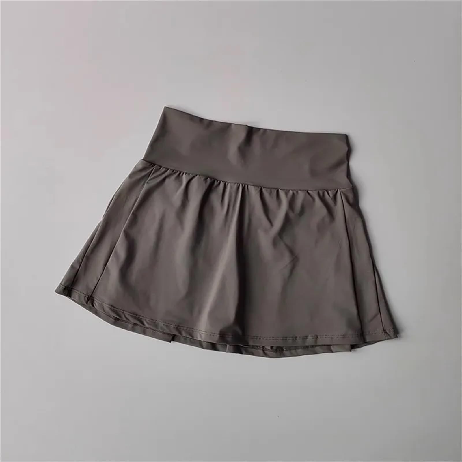 Falda Corta Deportiva de Cintura Alta for Mujer, antideslumbrante, Estilo Acampanado, for Yoga y Fitness Falda Tenis Mujer
