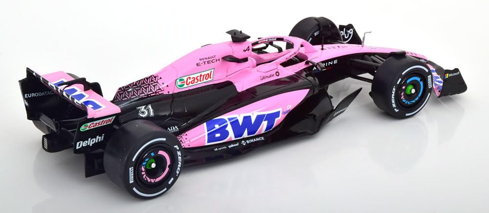 Amazon | solido 1/18 Renault Alpine A523 Launch Livery 2023 pink