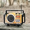 Sangean LB-100 AM FM Radio Ultra Rugged Compact Yellow #4