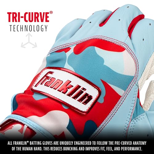 Image of Franklin Adult MLB Digitek Batting Gloves