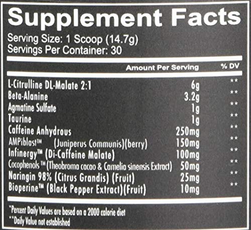 Redcon1 Total War Preworkout - Contains 320Mg Of Caffeine From Green Tea, Juniper & Beta Alanine - Pre Work Out With Amino Acids To Increase Pump, Energy + Endurance (Rainbow Candy, 30 Servings) #TOP6