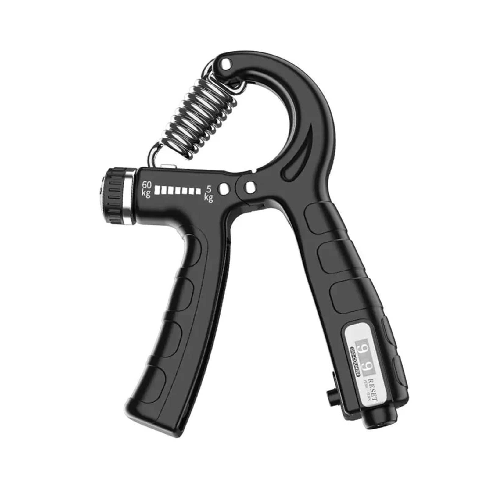 FLYIODFCXV Wrist trainer, 5-60Kg with Finger Exerciser Hand for Muscle Building and Injury Recover(1pcs-hand gripper)