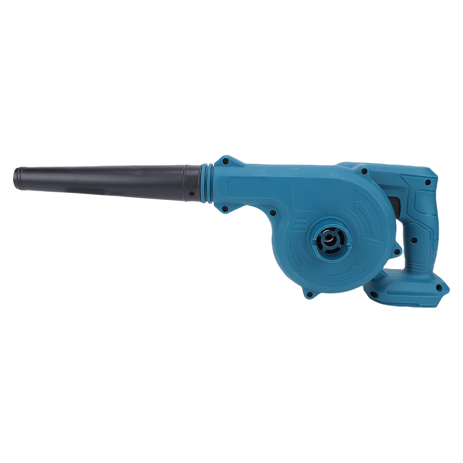 Soplador de Hojas Inalámbrico, Aspirador de Control de Velocidad Variable para Residuos de Polvo de Hojas, con Batería Recargable de 10 Celdas y Accesorios, para Limpieza de (Enchufe de la