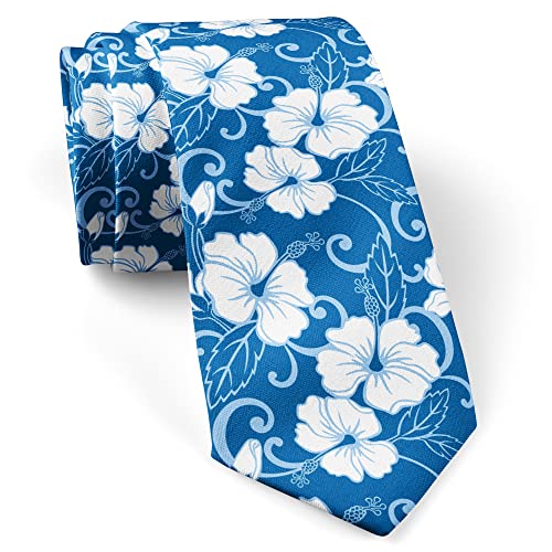 ( Polynesian Dream ) Fashion Novelty Necktie, Conversation Neckwear Ties Great for Party and Events