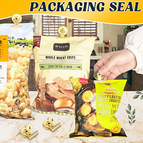 image for GRTARD 12Pack Magnetic Clips with Anti-Scratch Sticky Pads, Strong Hea