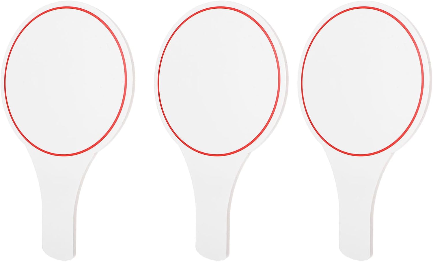 30pcs Blank Erasable Writing Scoreboard for Judges Single-sided Dry Erase for Voting and Scoring for Auctions and Classrooms Easy to Clean and Reusable