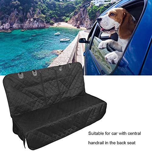 Almofada para animais de estimação Tyenaza, preto 420D Oxford pano para carro à prova d'água à prov