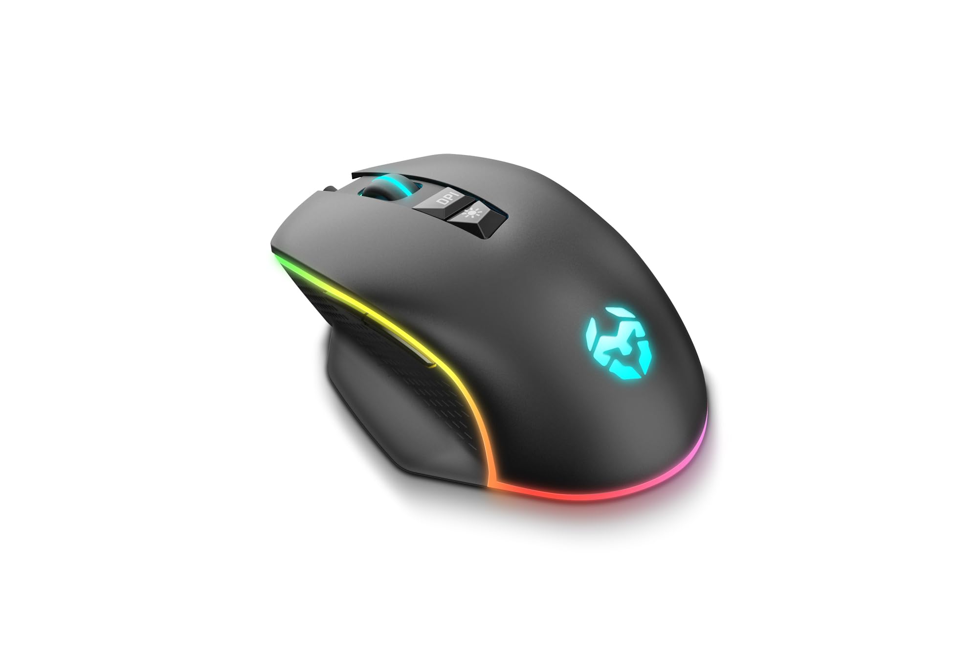 KROM KEOS Keos – NXKROMKEOS – High Precision Optical Sensor, 6400 DPI, RGB Rainbow, 7 Programmable Buttons, Black-image-24