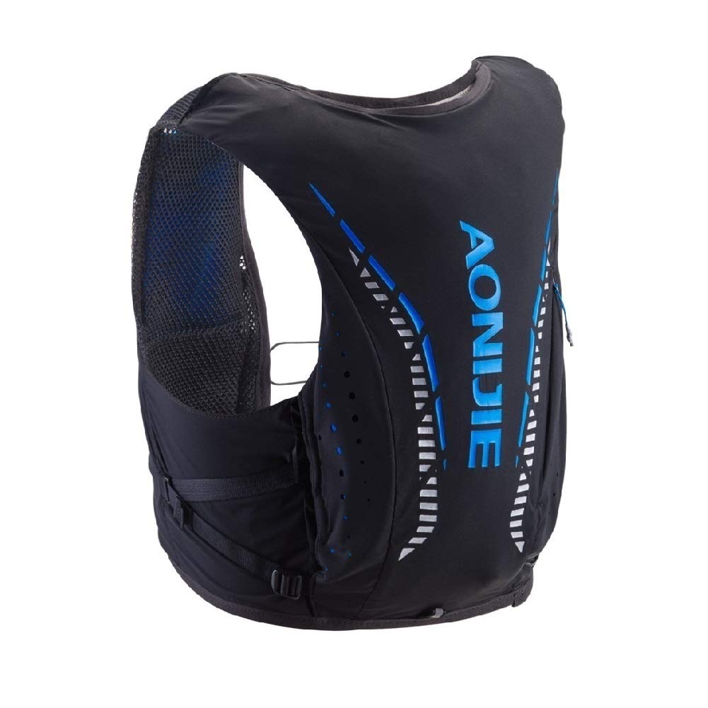 AONIJIE Hydration Pack Backpack Lightweight Breathable 12L Outdoors Trail Marathoner Running Cycling Race Hydration Vest for Men and Women (Black, X/XL)