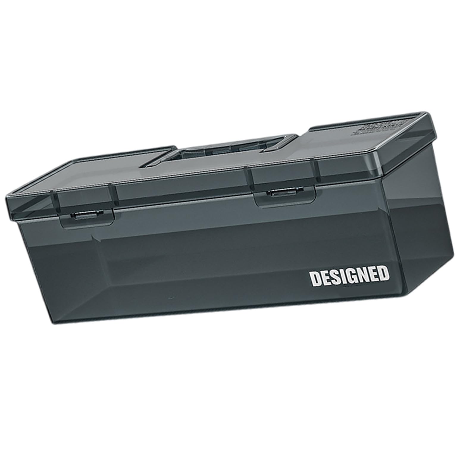 Lightweight Secure Tool Container Box Organizers Case Designed for Storing Electronic Spare Parts and Tiny Workshop Items Electronics Storage