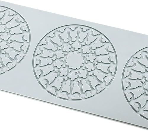 Miniatura 5 de Moldes de silicona de hojas huecas, moldes de chocolate con forma de corazón, geometría, molde de silicona 3D, molde de hojas de caramelo de