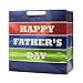 Hallmark Father's Day Grand Gift Bag (Happy Father's Day Metallic Stripes)