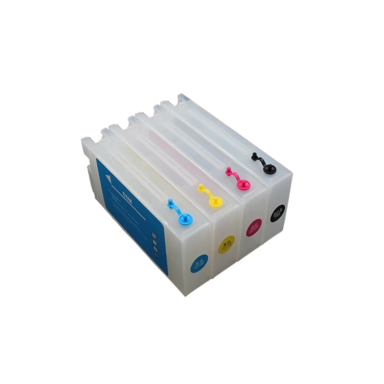 Compatibile con Epson, 4PCS 350ml Empty Ink Cartridge T5470