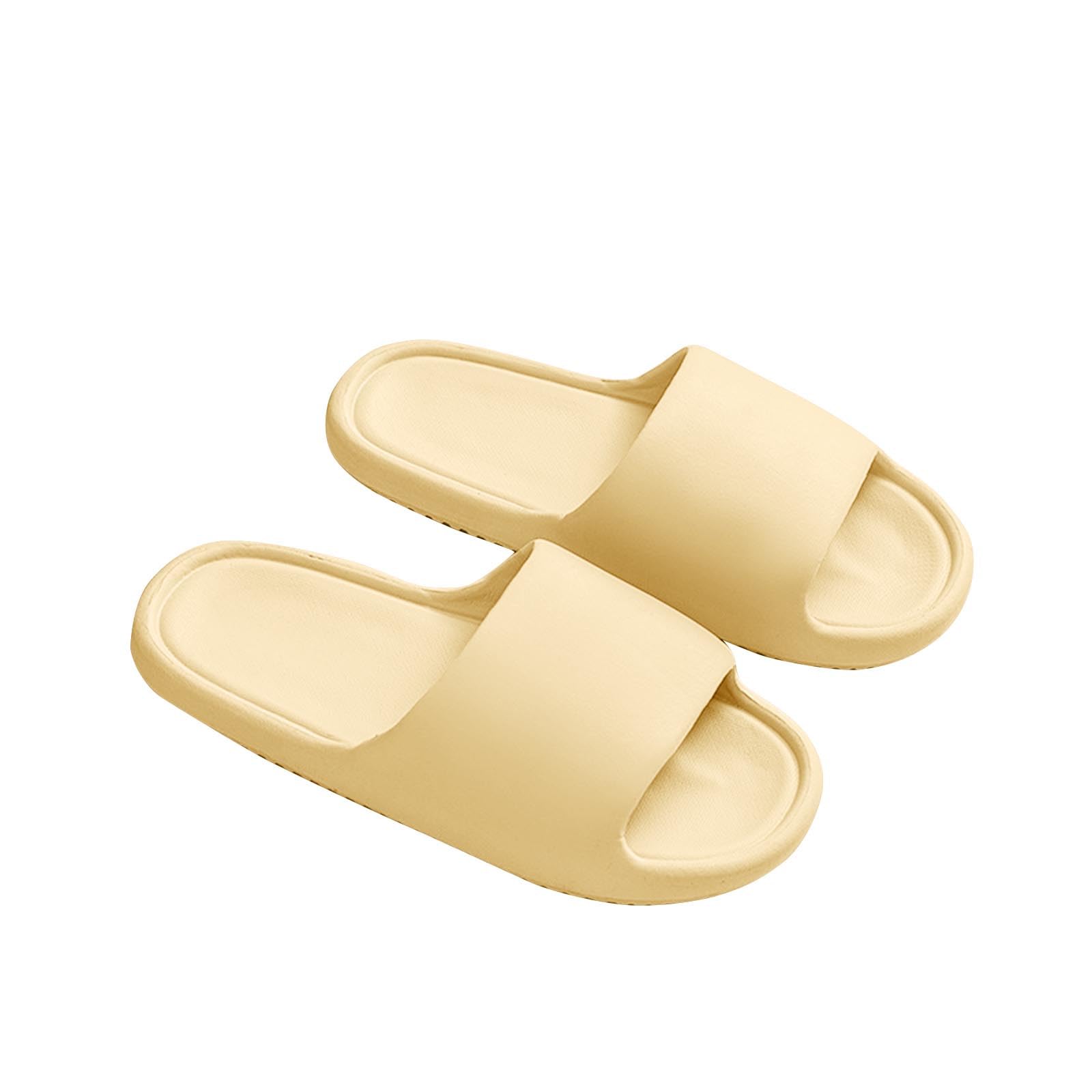 Cloud Slides for Women and Men, Unisex Adult Slides Slippers, Non-Slip Quick Drying Soft Lightweight Shower Shoes