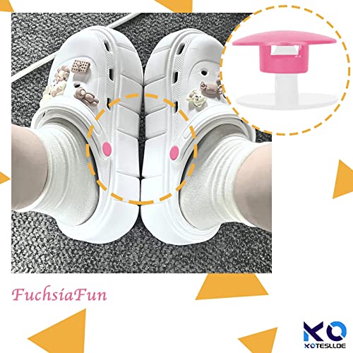 KOTESLLOE 8 PCS Croc Rivets Replacement, Croc Buttons for Shoes, Croc