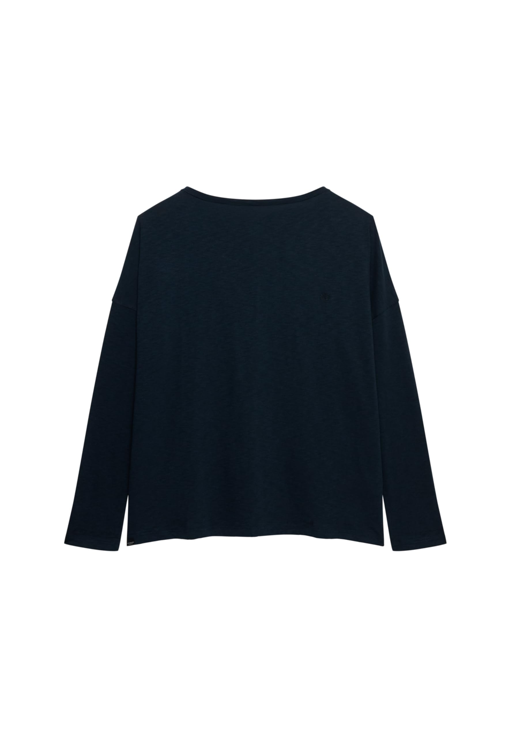 Superdry Damen Studios Bootsausschnitt Langarmshirt mit Slub-Textur