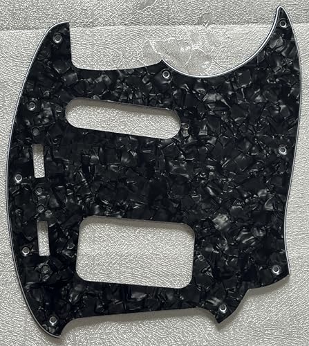 Protector de púas para guardabarros Kurt Cobain estilo Jag-Stang guitarra golpeador placa de rasguño (4...