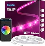 30m längeres LED Strip: Mit einer 2 x 15 m LED Streifen können sie größere Bereiche dekorieren und einfärben, was Ihnen mehr Abdeckung und Designauswahl bietet. Geeignet für Schlafzimmer, Küchen, Treppen, Esszimmer, Decken, Party und Bar für Weihnachten deko.