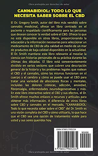 Miniatura 2 de Cannabidiol Todo Lo Que Necesita Saber Sobre El CBD Dosis para las principales enfermedades tratables con CBD (Spanish Edition)