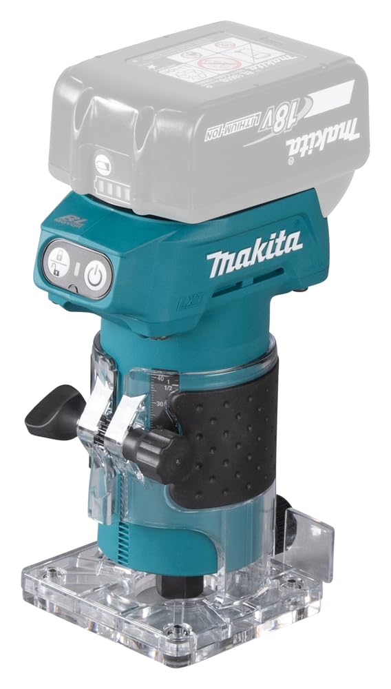 Affleureuse 18V Ø 6mm (Solo) en Makpac - MAKITA DRT52ZJ